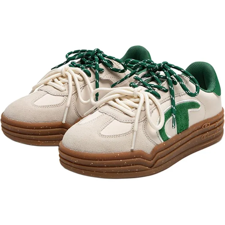 Champion Kids Кроссовки для скейтбординга Platform German Army Trainers, устойчивые к истиранию, низкие, цвет Ivy Green, детские — фото 3
