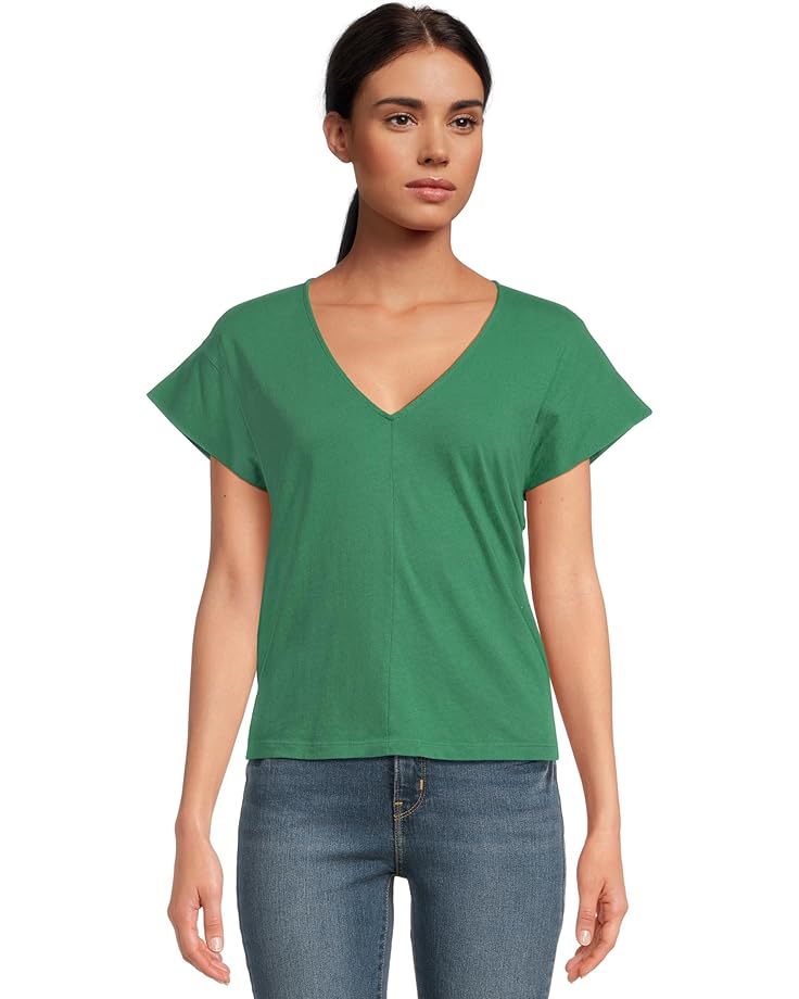 

Футболка Michael Stars Tobi V-neck Tee, цвет Palm