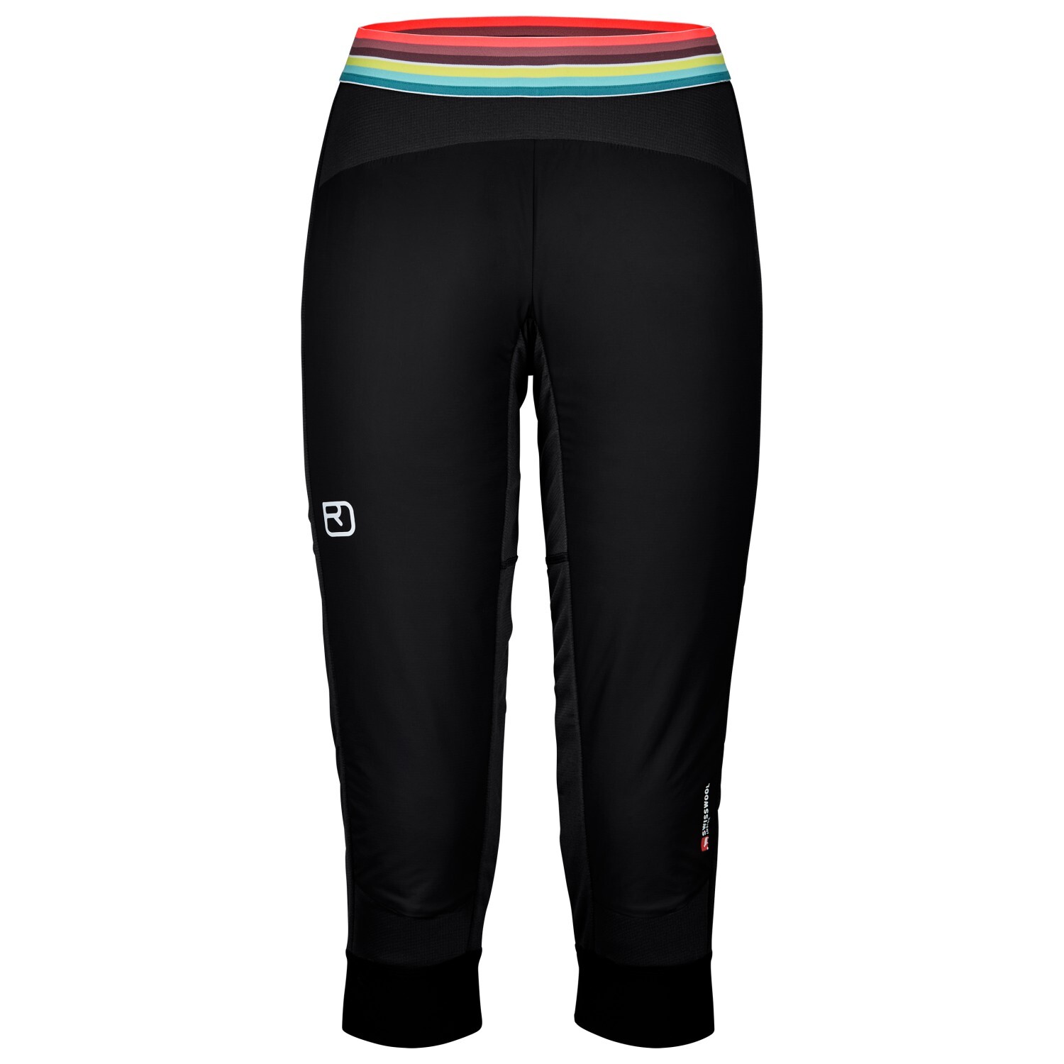 

Лыжные штаны Ortovox Swisswool Hybrid Short Pants, цвет Black Raven