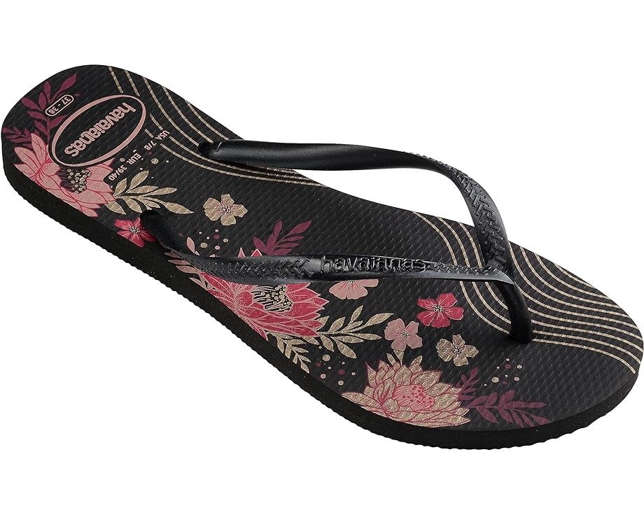 

Сандалии Havaianas Slim Organic Flip Flop, цвет Black 1