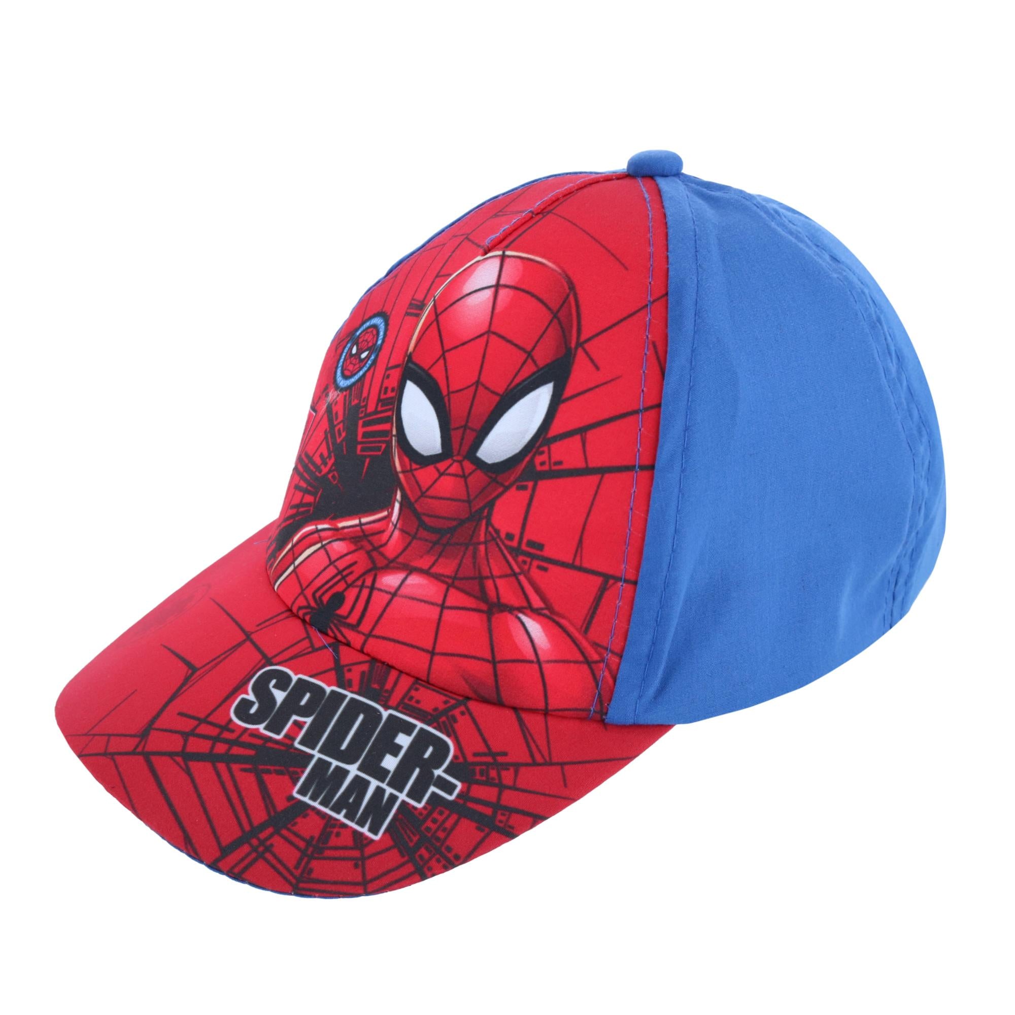 

Кепка для мальчика Spiderman Come Great Responsibility Textiel Trade, светло-голубой