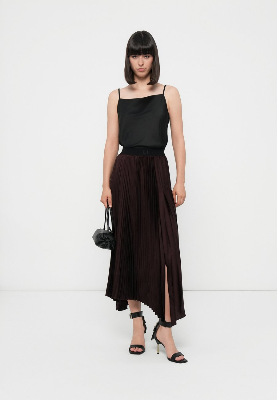 Юбка AllSaints JAX SKIRT, Oxblood Red/Bordeaux — фото 2