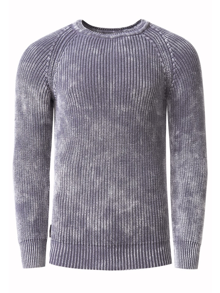 

Выцветший вязаный свитер в винтажном стиле антрацитового цвета Rusty Neal