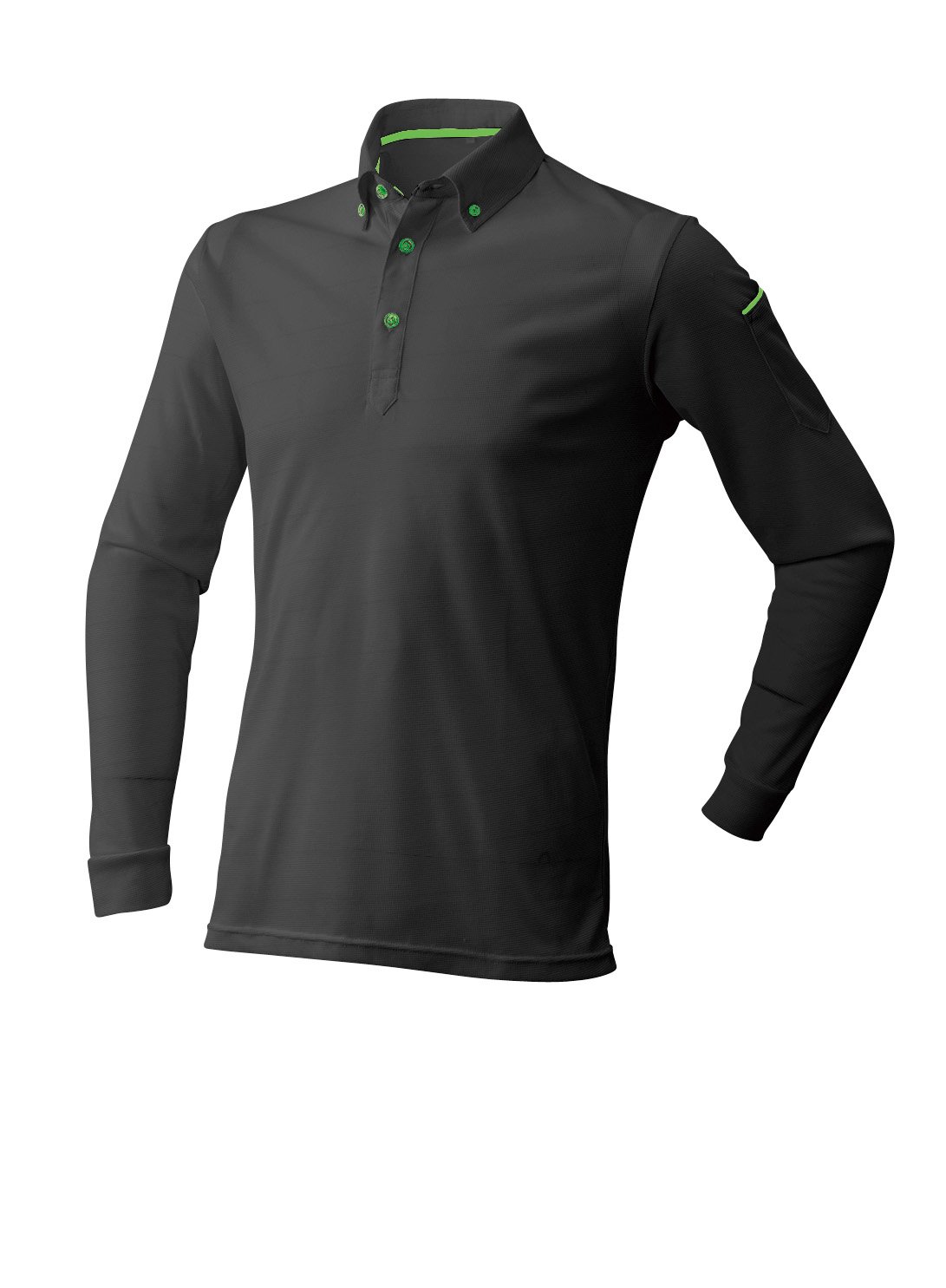 

Антистатическая поло-рубашка с длинным рукавом Attack Base (для весны и лета) 600-15 11 Черная SS Atackbase