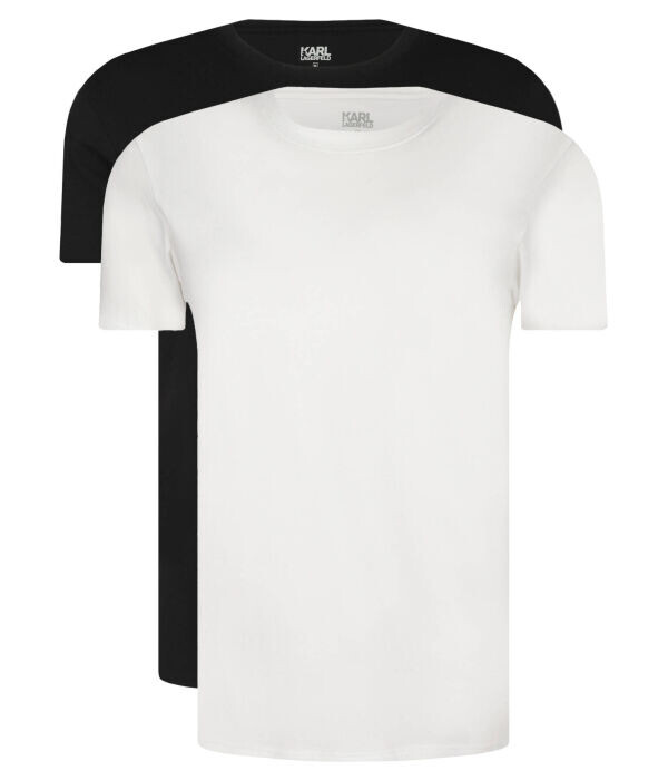

Футболка 2 шт. в упаковке Regular Fit Karl Lagerfeld, черный