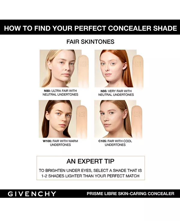 Prisme libre консилер для ухода за кожей Givenchy, w100 - fair with warm undertones — фото 3