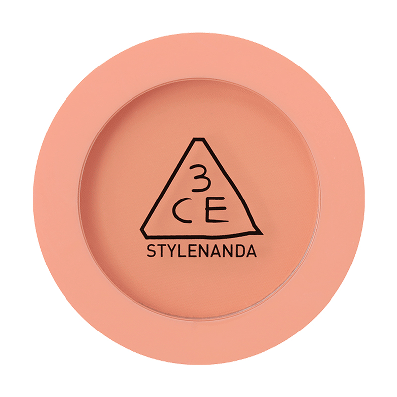 

3CE Румяна Pink Cool Smiley Face Monochrome для естественного контуринга, коррекции тона кожи и сияющего цвета лица 5g