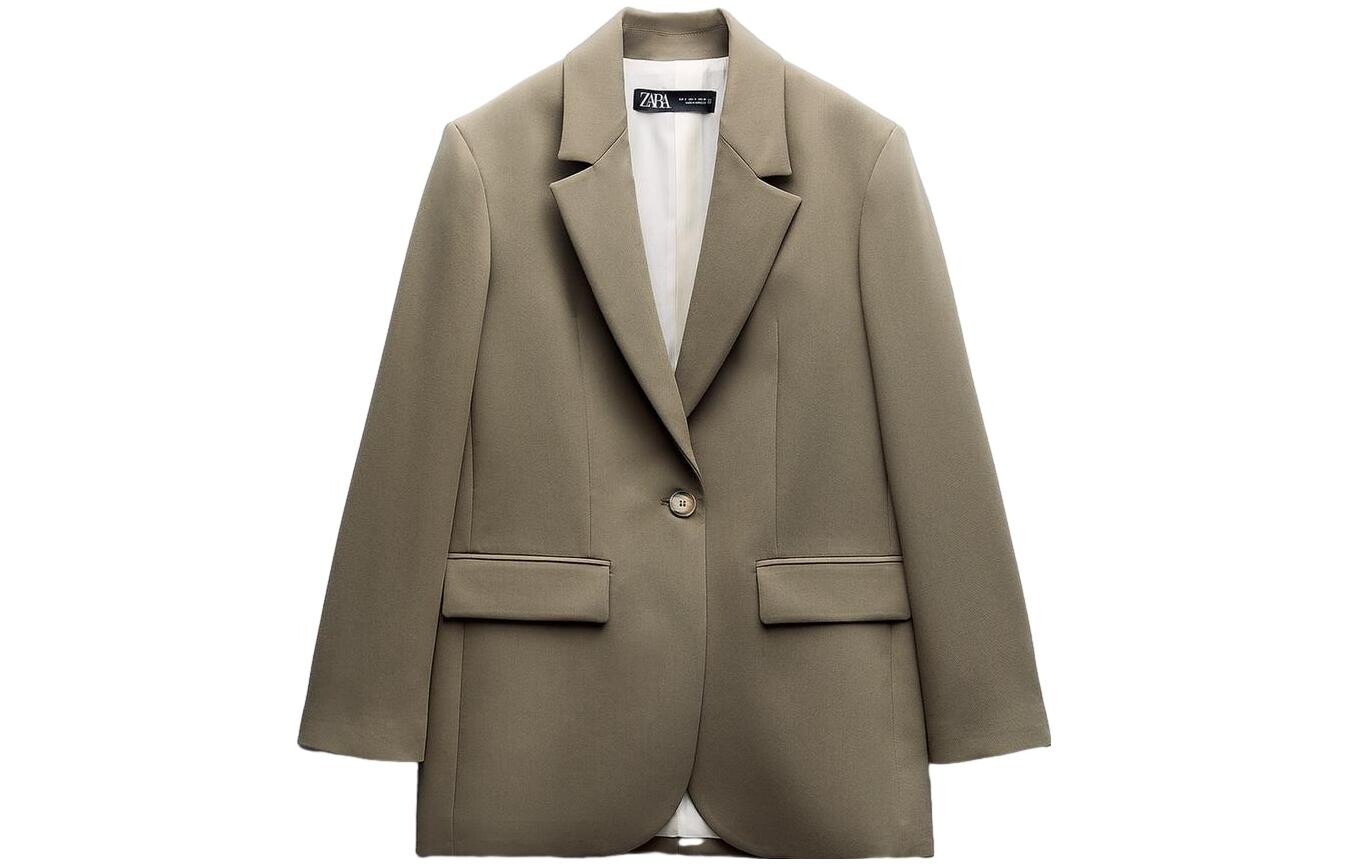

Деловой костюм женский хаки Zara