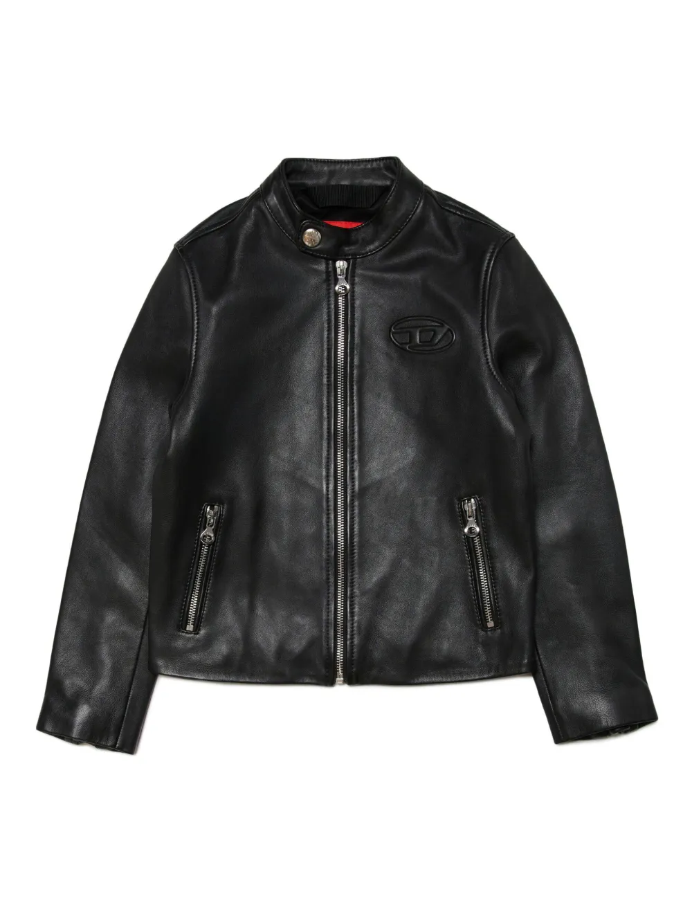 

Куртка с тисненым логотипом Diesel Kids, черный
