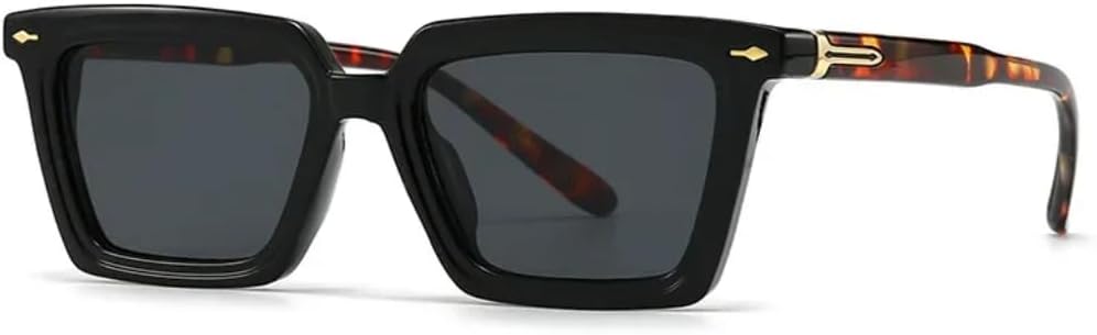 

Солнцезащитные очки с защитой от УФ-излучения UV400 | Градиентный дизайн "кошачий глаз" с декоративными заклепками | Для женщин и мужчин, для занятий спортом на открытом воздухе и вождения DSVIGF, C6 Black Leopard