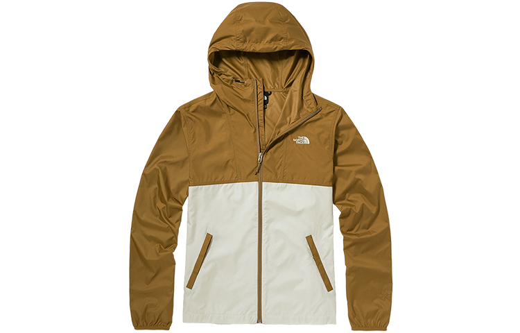 

THE NORTH FACE Мужская куртка, цвет Brown/White Color Matching