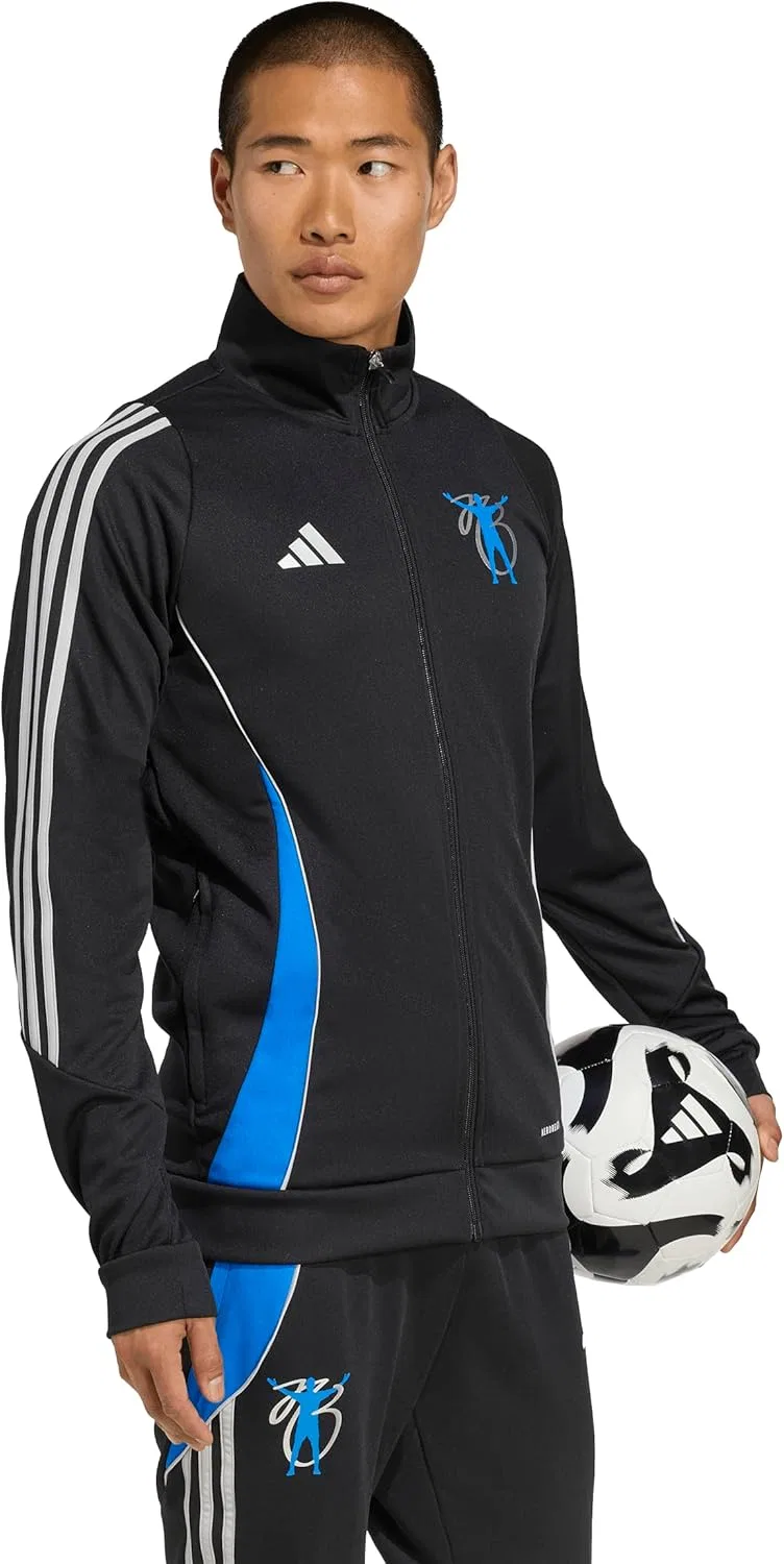 Тренировочная куртка с Aeroready, adidas, Black — фото 4