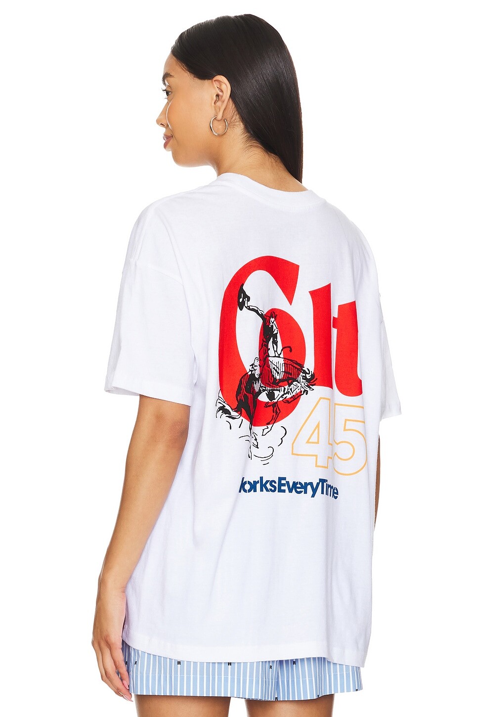 

Ковбойская футболка colt 45 Sixthreeseven, белый