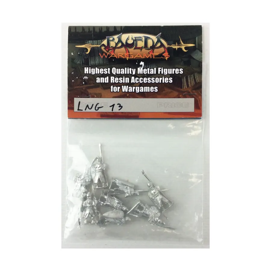 

Копейщики общинного ополчения, Historical Miniatures - Lombards (15mm) (Baueda)