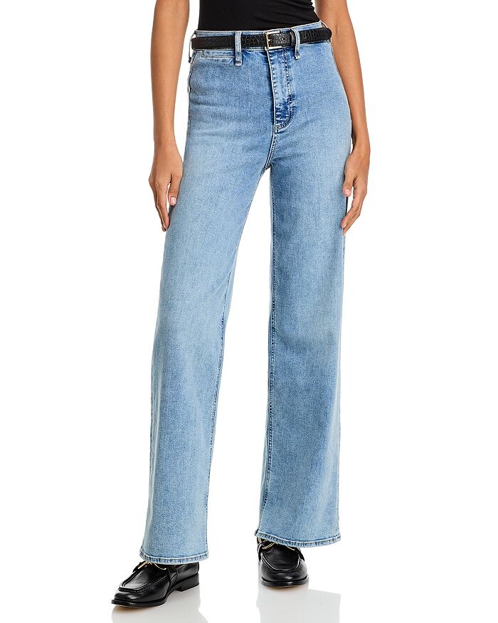 

Эпические джинсы Hadley High Rise Trouser Jeans в летнюю коллекцию rag & bone, синий