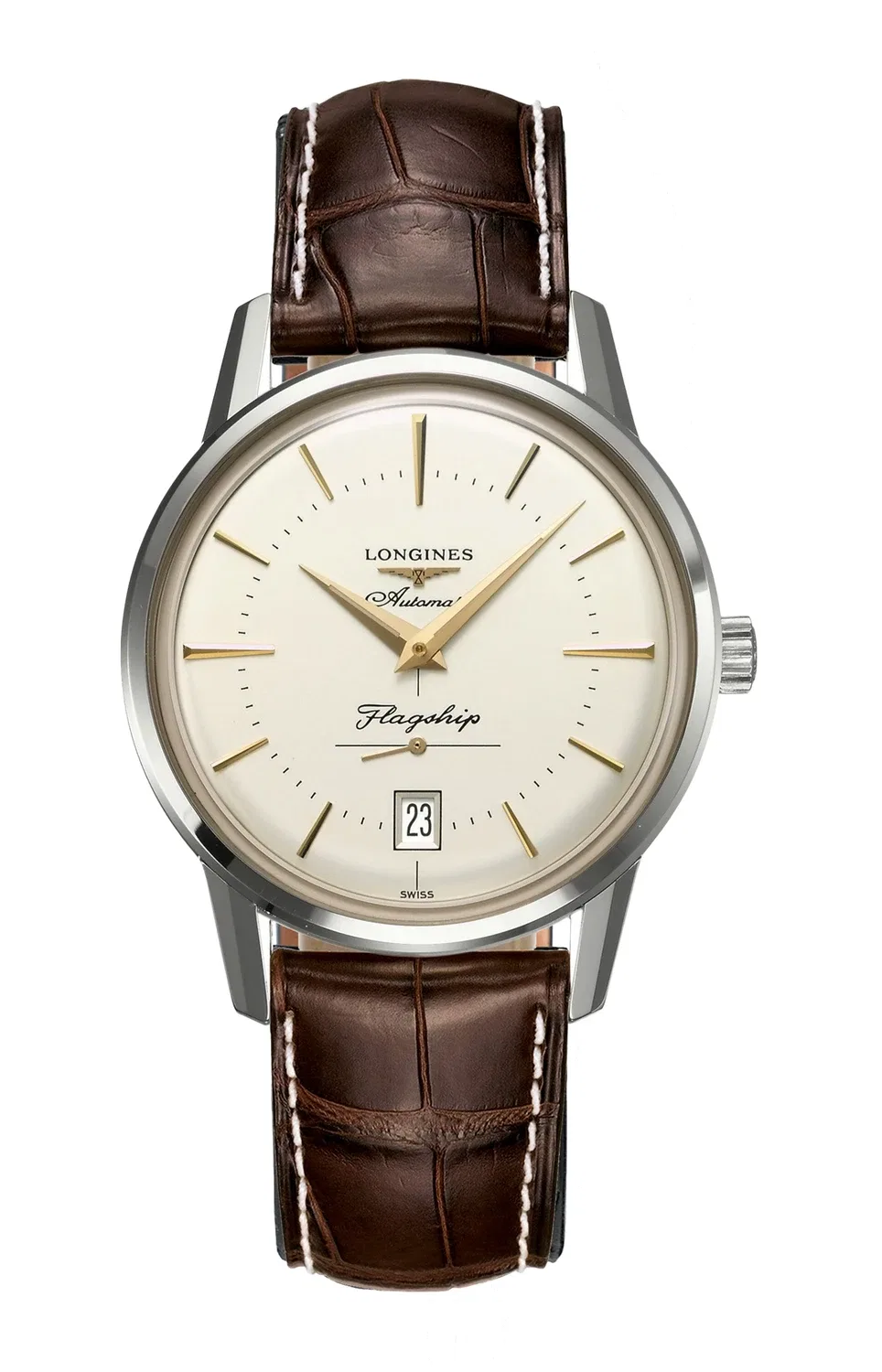 ФЛАГМАНСКОЕ НАСЛЕДИЕ - L4.795.4.78.2 LONGINES, серебряный