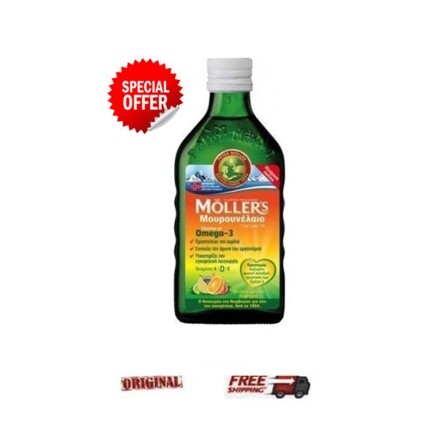 

Масло печени трески Moller'S 250 мл со вкусом Tutti Frutti, Mollers