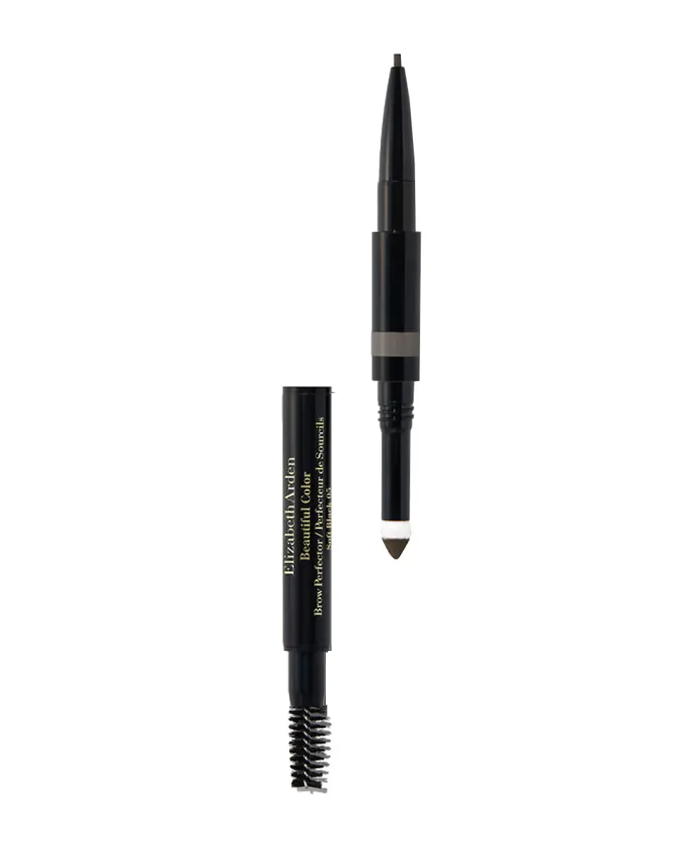 Корректирующий карандаш для бровей 3 в 1 Brow Perfector Elizabeth Arden, Soft Black 05