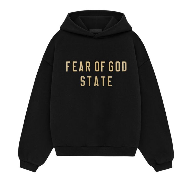 

Худи Fear of God Essentials Kids Fleece Hoodie Black, черный