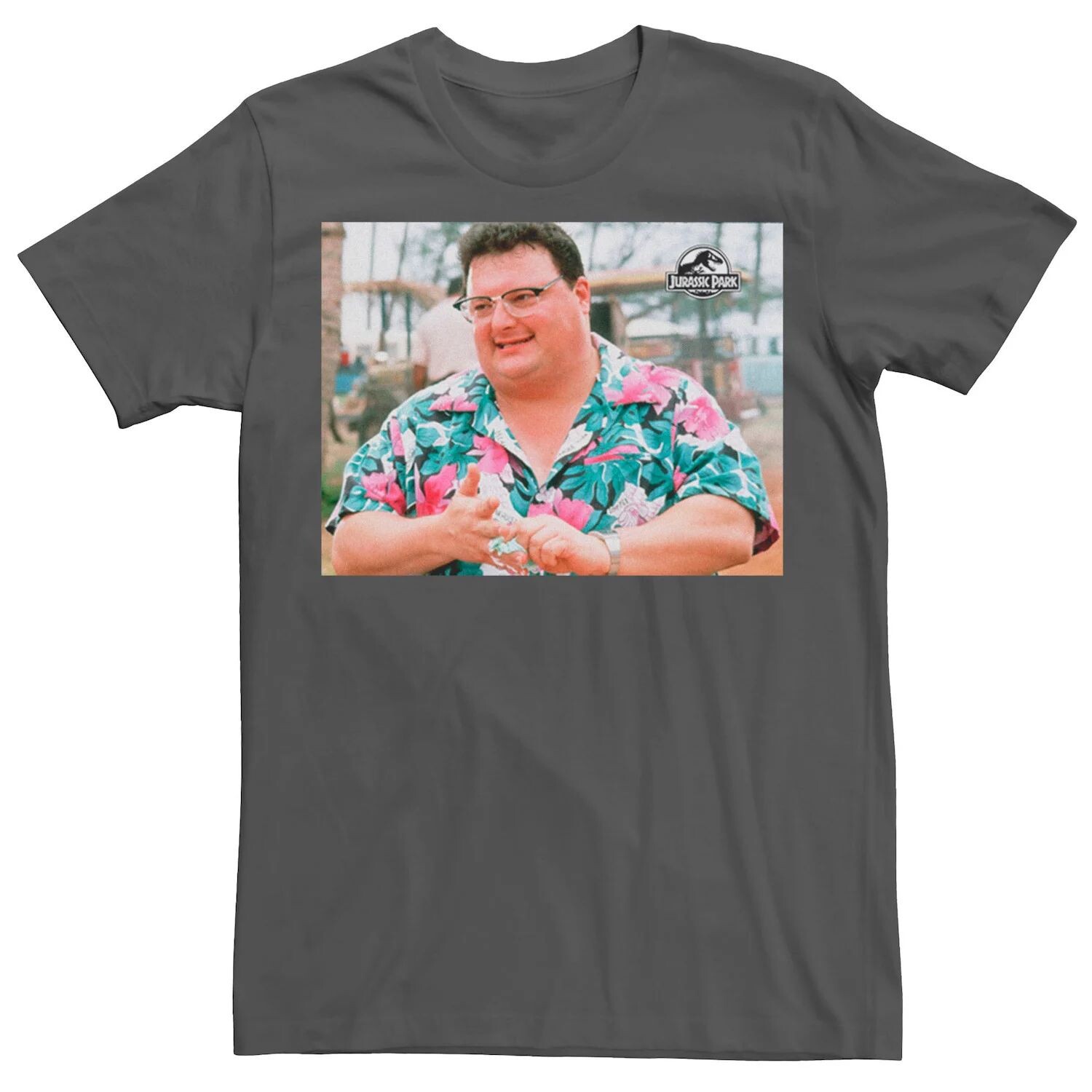 

Мужская футболка с рисунком «Парк Юрского периода» Dennis Nedry Licensed Character