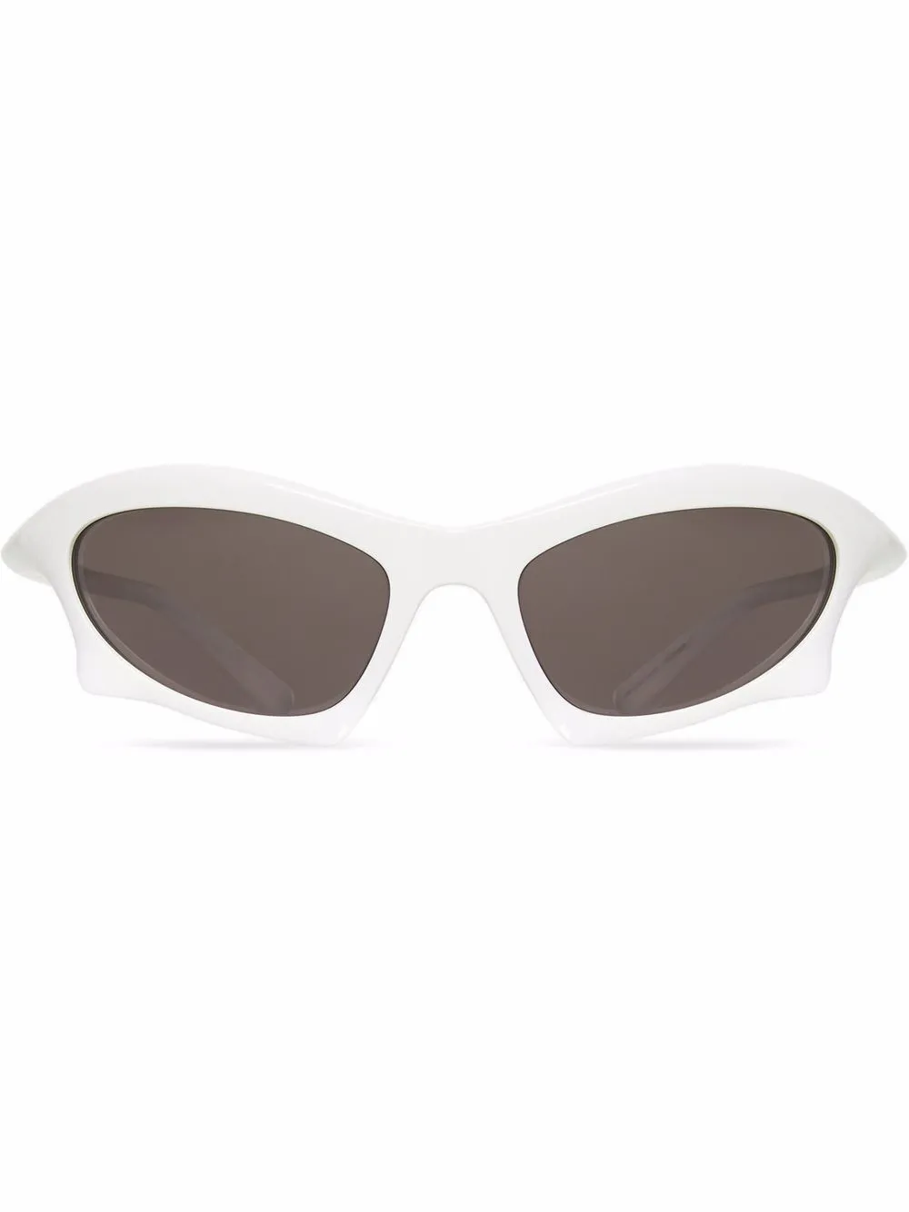 

Солнцезащитные очки Bat в прямоугольной оправе Balenciaga Eyewear, белый