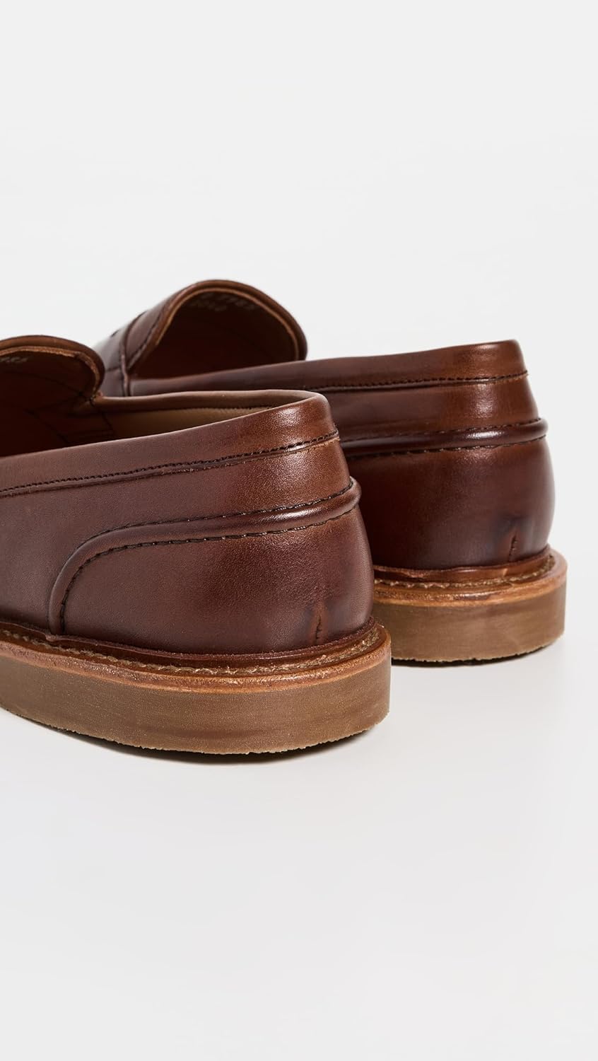 Мужские лоферы Allen Edmonds Rand Verse из кожи, Chili — фото 3