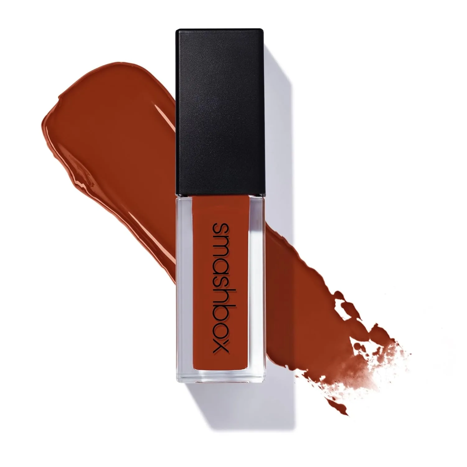 Жидкая матовая помада Smashbox Always On Longwear | Стойкая, водостойкая и не сушит губы., 12 - Out Loud (Burnt Orange)