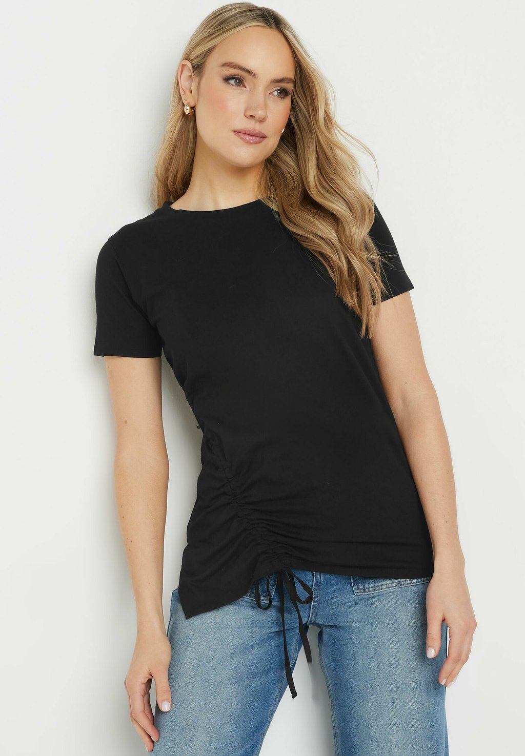 

Базовая футболка RUCHED Long Tall Sally, черный