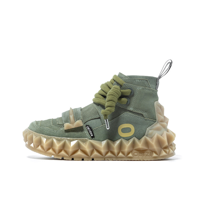 

Кроссовки OETZI Stylish Skateboarding Shoes Unisex High-top Green, зеленый