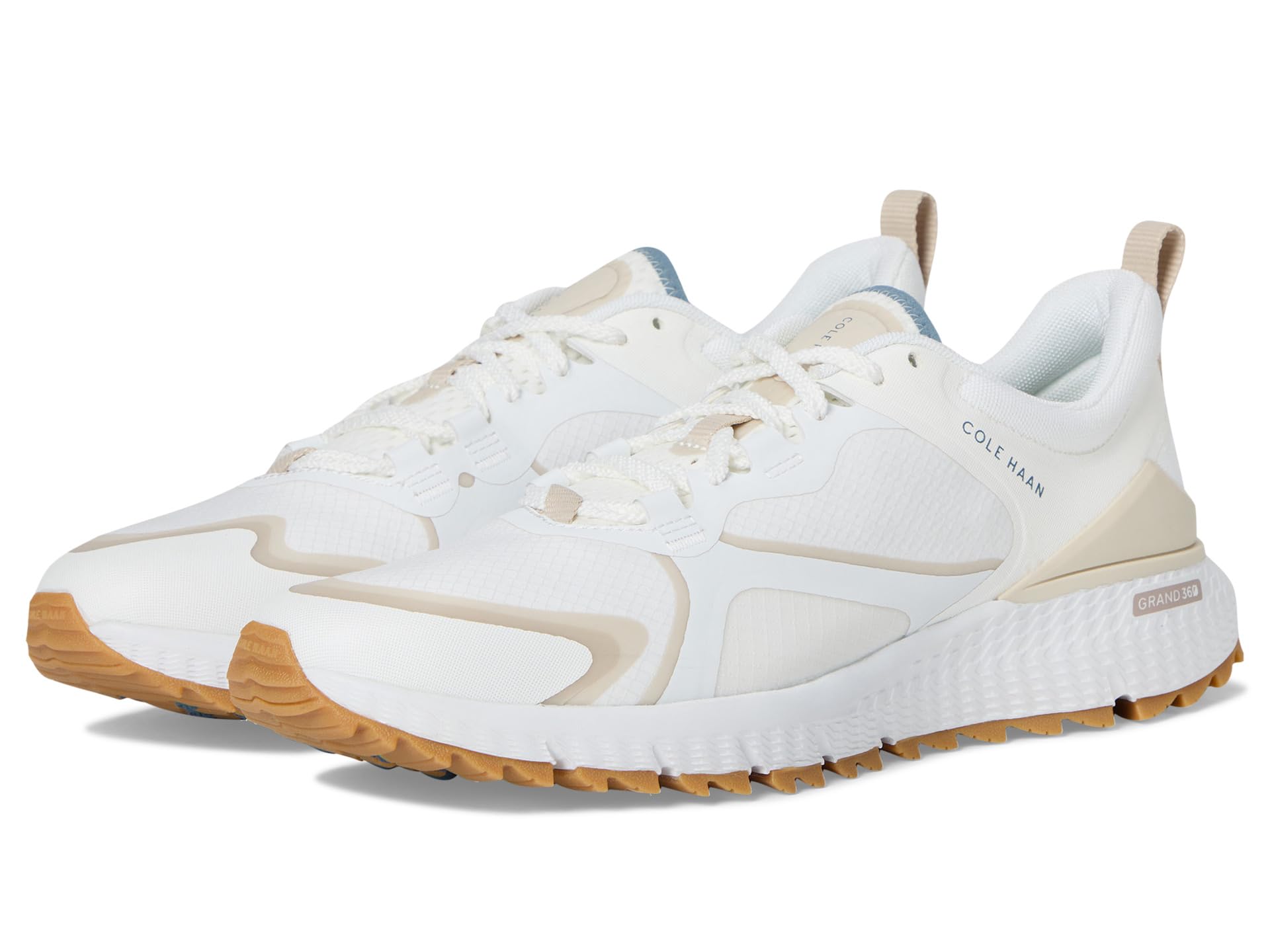 

Кроссовки Cole Haan Zerogrand Overtake 2 Golf, цвет White/Ancient Scroll/Provincial Blue/Gum