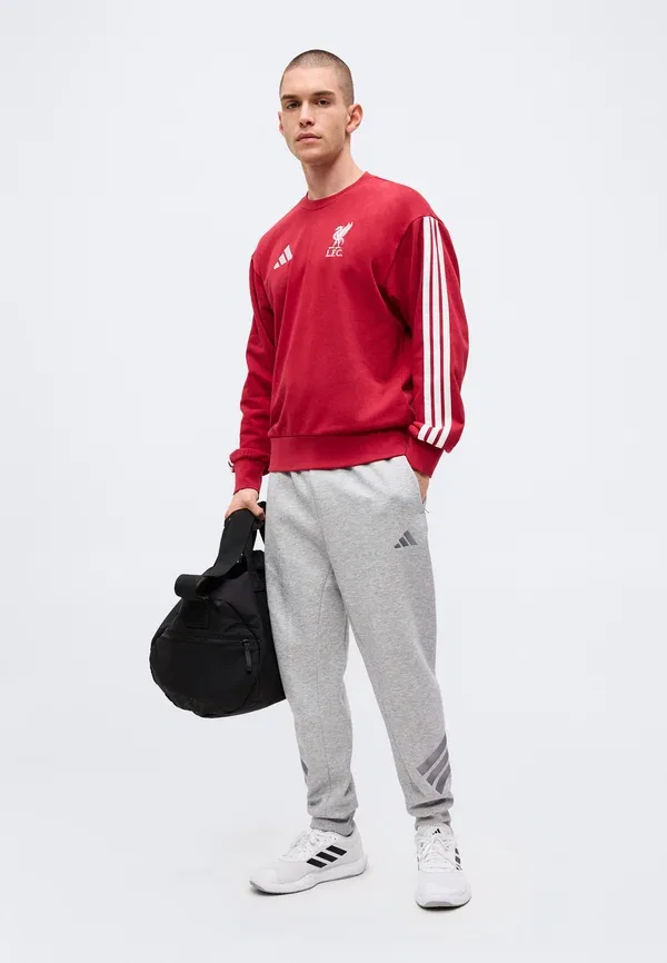 Толстовка Liverpool FC DNA Club Wear Adidas Performance, активный бордовый — фото 2