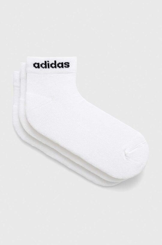 

3 пары носков adidas, белый