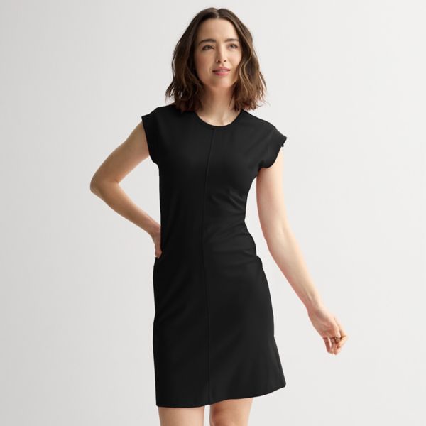 

Женское мини-платье с рюшами Nine West, черный
