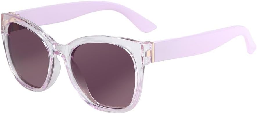 

Модные солнцезащитные очки с толстой оправой в форме бабочки для женщин, поляризованные, с массивной защитой от солнца, в форме «кошачьего глаза» GHVWYX, 08 Crystal Purple