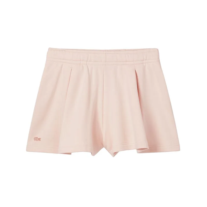 Плиссированные шорты LACOSTE, из флиса, HCZ/Coral Powder