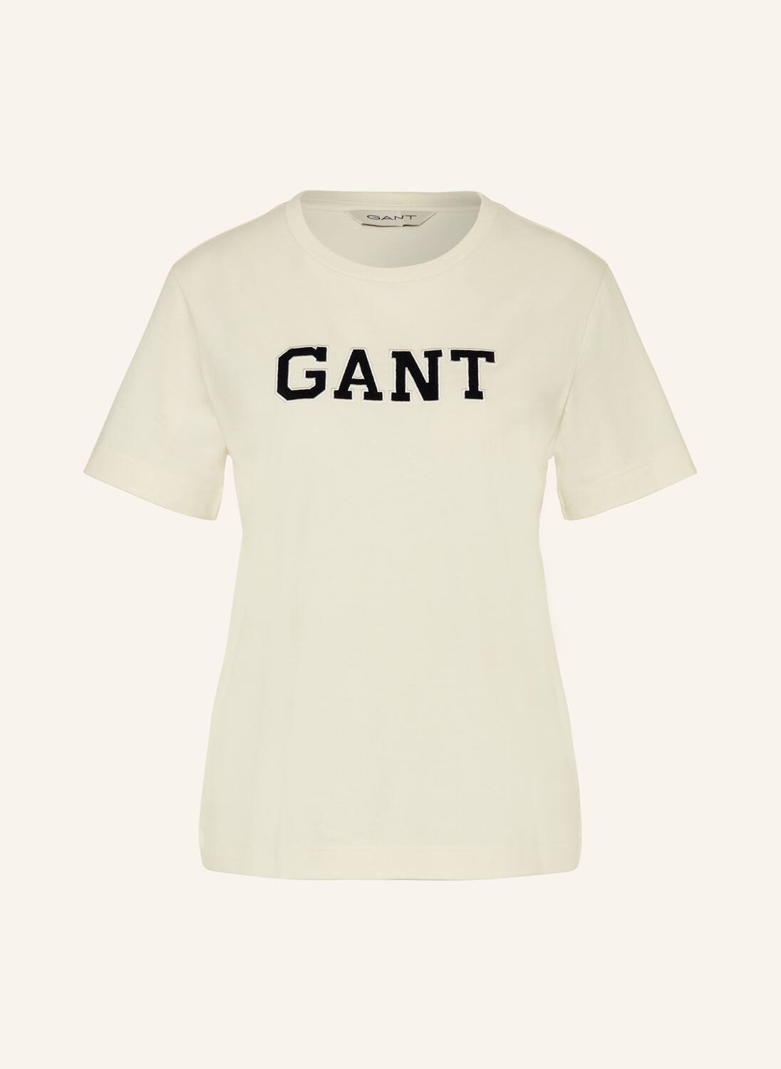 

Футболка GANT, экрю