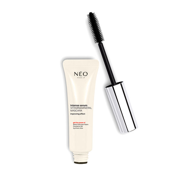 Тушь для ресниц, придающая объем, 18 г Neo Make Up Intense serum vitamin&mineral mascara — фото 2