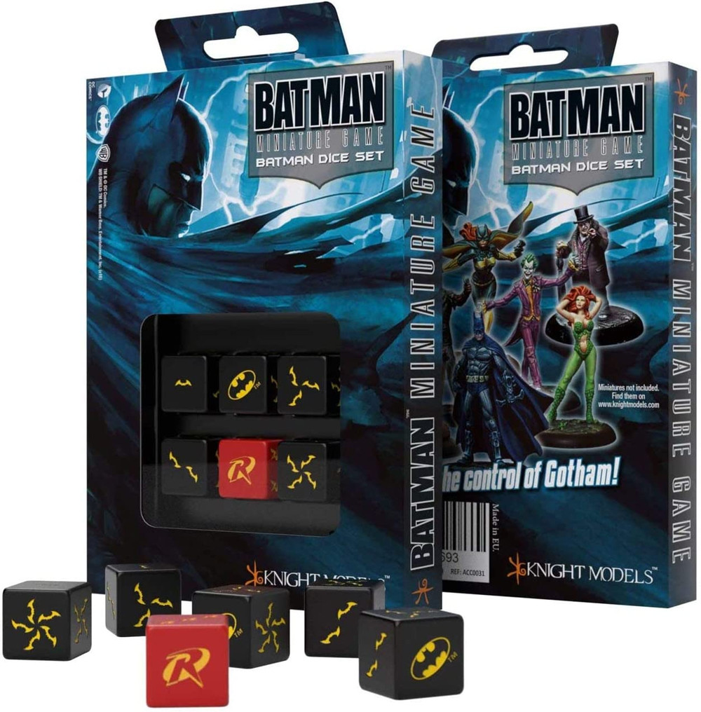 

Миниатюра Knight Models Batman Miniature Game: Batman Dice Set (6)