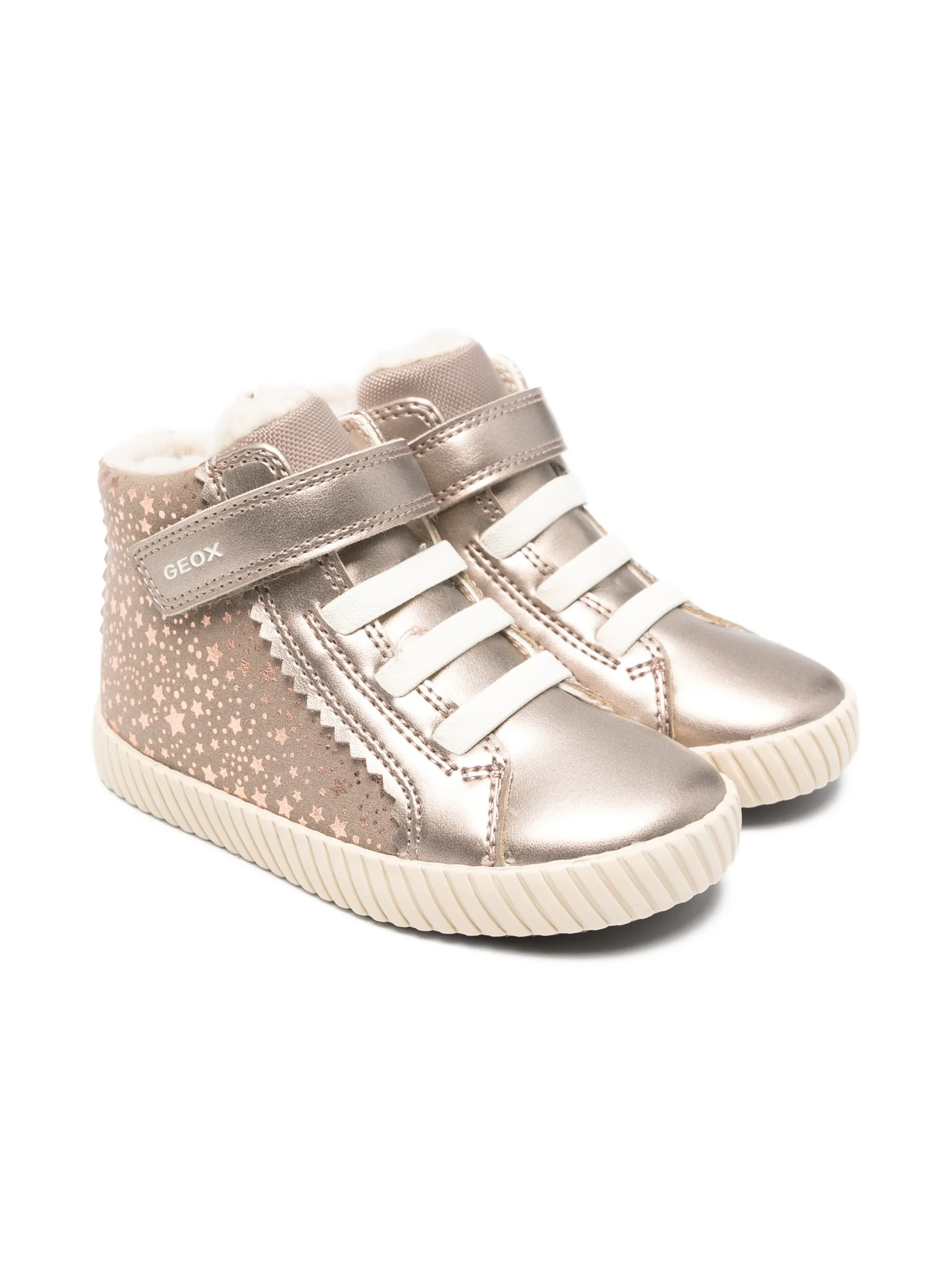 

Кроссовки Mirroless Geox Kids, бежевый