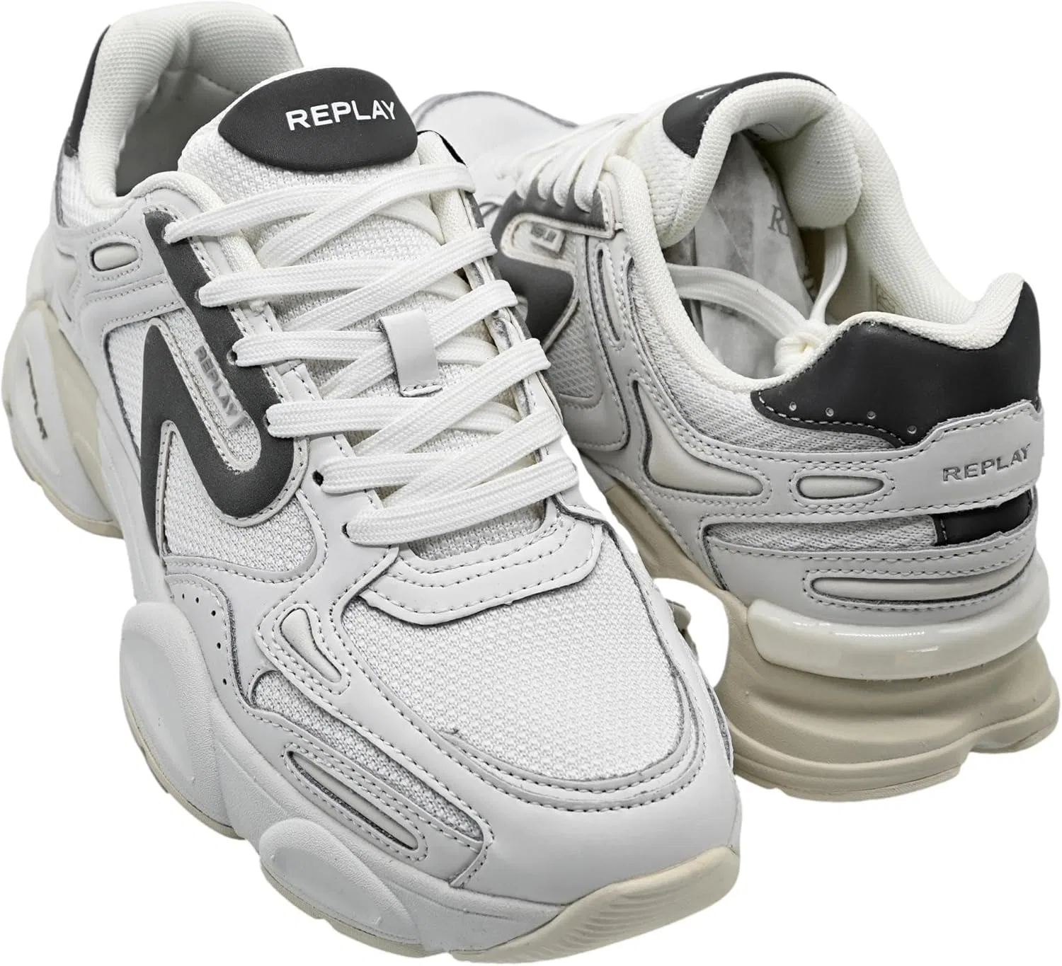 Кроссовки Replay Herren Destiny M CloudSneaker, 061 White — фото 4