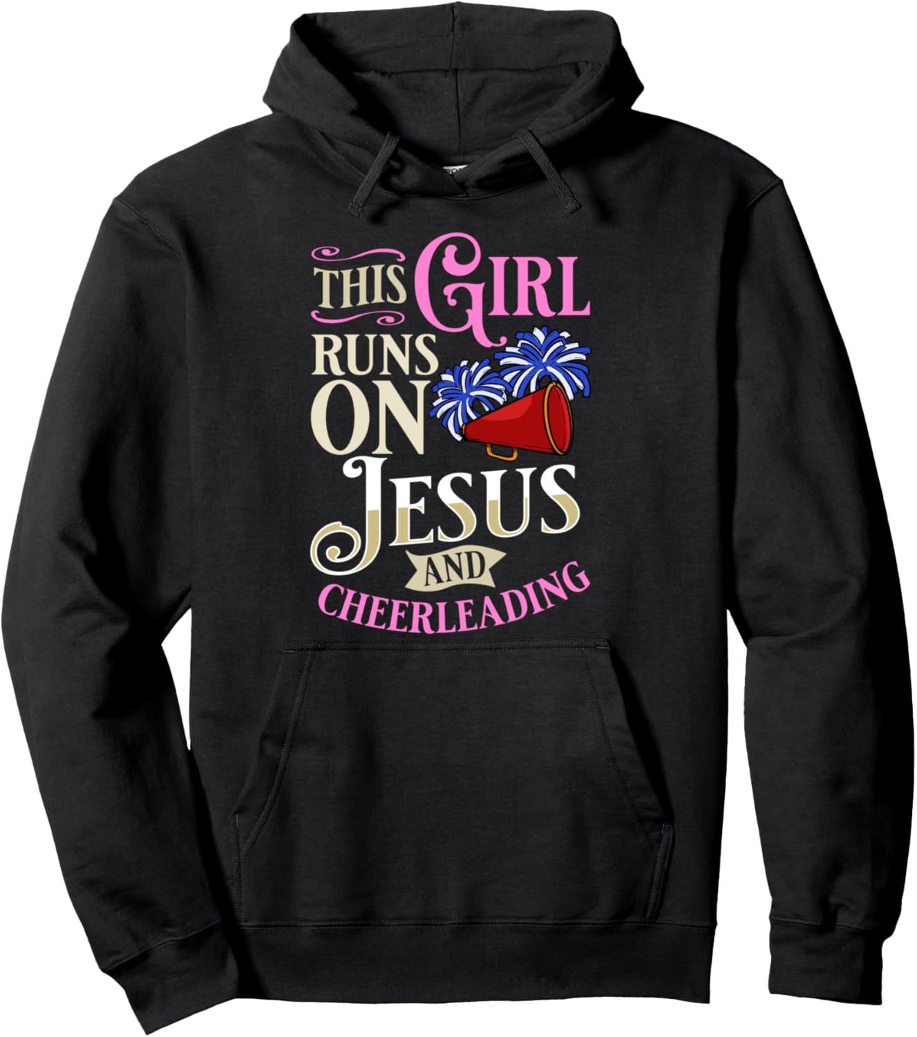 

Худи для чирлидерш, черная Cheerleading Cheerleader, Черный, Худи для чирлидерш, черная Cheerleading Cheerleader