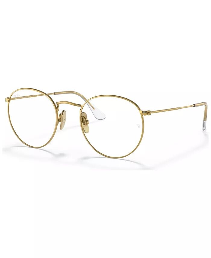 

Круглые очки унисекс с титановой оптикой Ray-Ban, серебряный