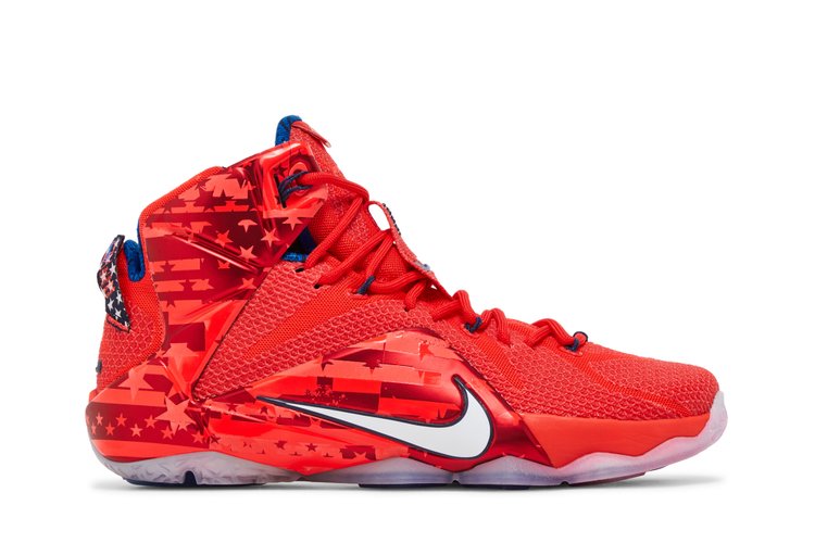 

Кроссовки Nike LeBron 12 'USA', красный