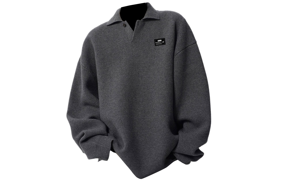 

Термобелье Unisex Lapel Moderate Base Layer ZIAREL, темно-серый[removable logo]