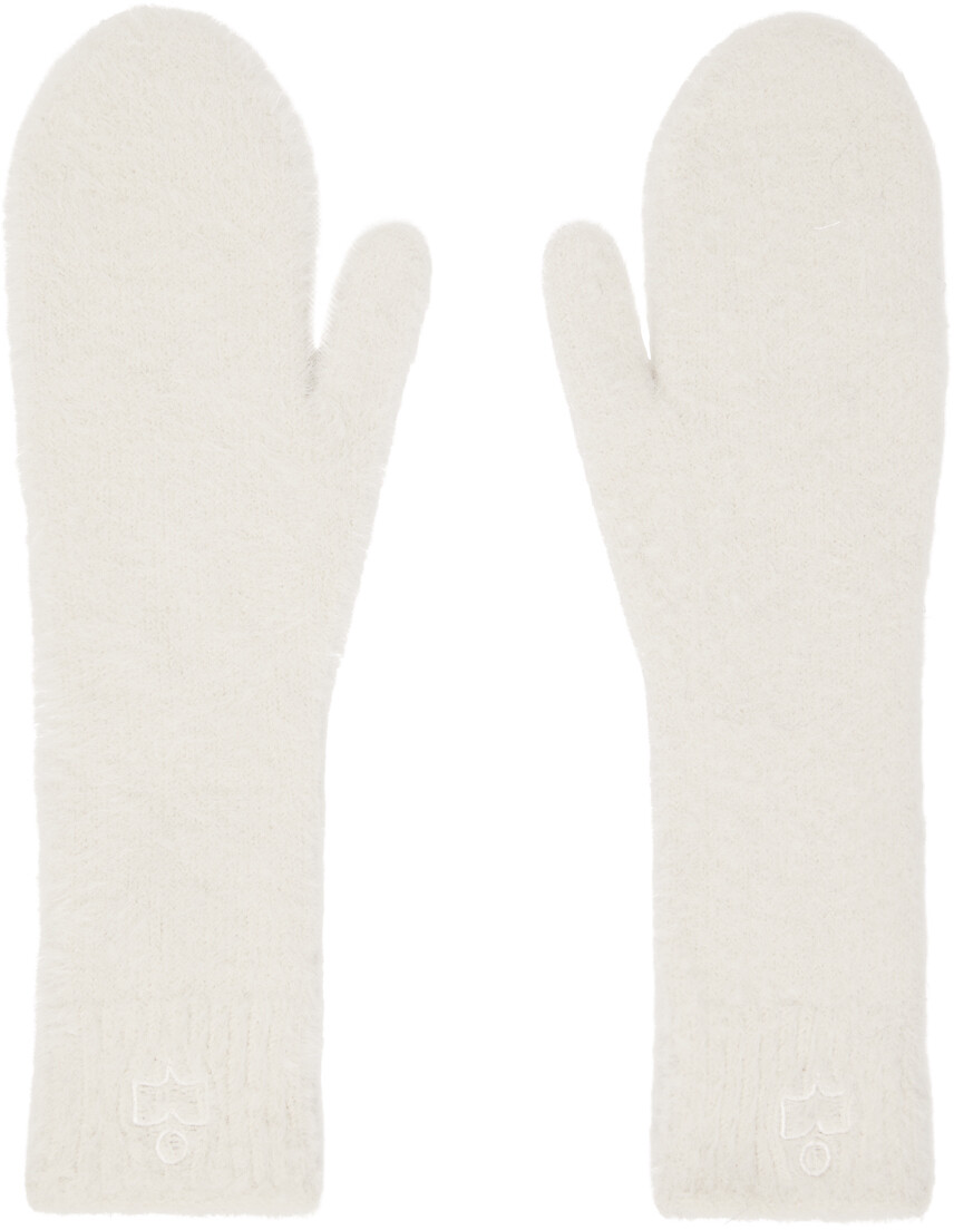 

Бежевые перчатки Manray Isabel Marant