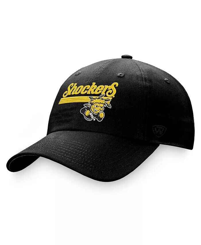 

Мужская черная регулируемая шляпа с шокерами Wichita State Top Of The World