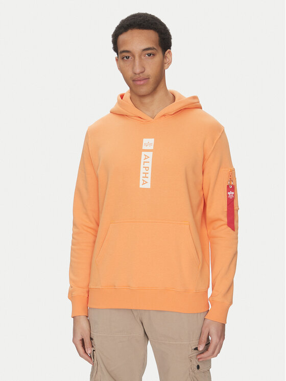 

Толстовка обычного кроя Puff Print 146338 Alpha Industries, оранжевый
