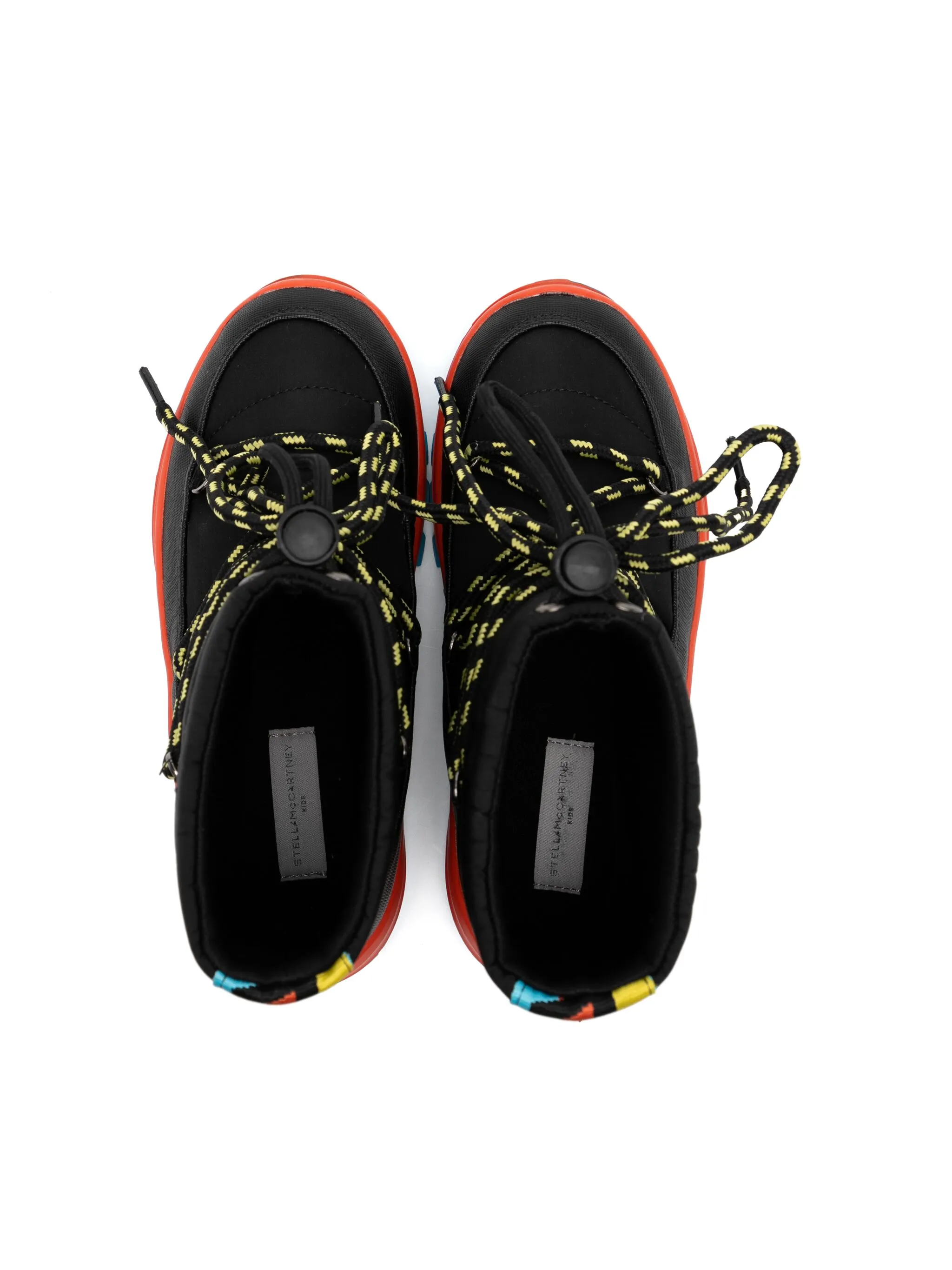 Дутые ботинки Stella Mccartney Kids, черный — фото 2