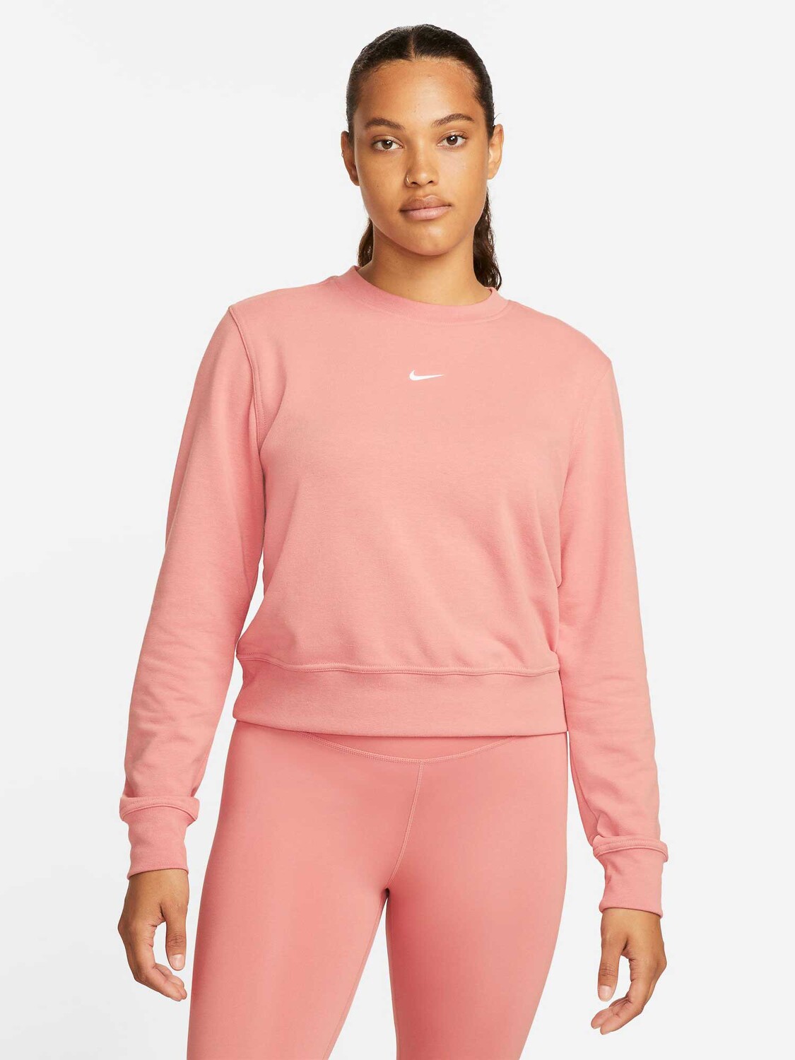 

Блуза Nike W NK ONE DF CREW LBR, красный