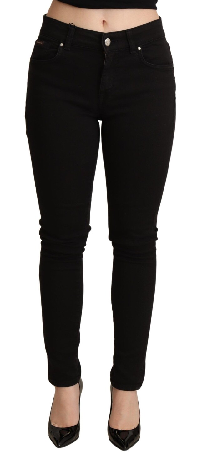 

Джинсы Svelte Black Slim-Fit Denim Dolce & Gabbana, черный